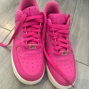 Hot Pink Nike Airforce size 6.5